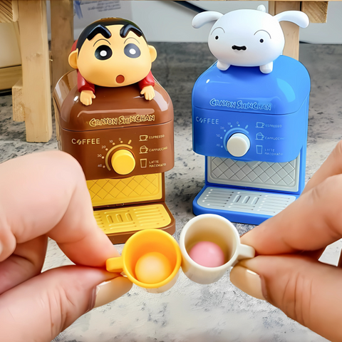 BoOZi Mini Expendedor de Shin Chan con Caramelos de Fresa (Diseño Aleatorio) 120g