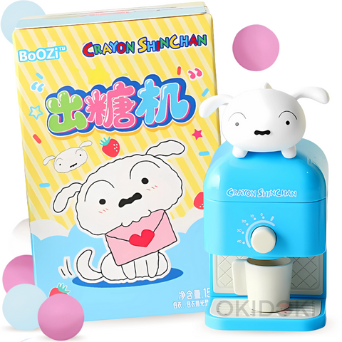 BoOZi Mini Expendedor de Shin Chan con Caramelos de Fresa (Diseño Aleatorio) 120g