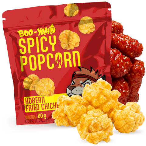 Booyah Korean Fried Chicken Flavored Popcorn 80g