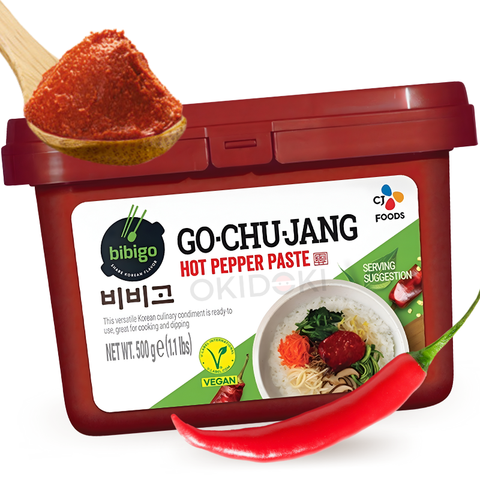 CJ BIBIGO Pasta de Chile Coreano Gochujang (Vegano) 500g