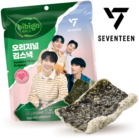 CJ Bibigo Chips de Alga Sabor Original (Seventeen) 40g