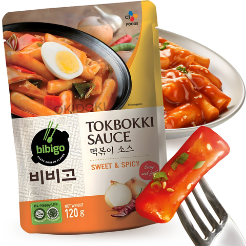 CJ Bibigo Salsa Dulce y Picante para Tteokbokki (Halal) 120g