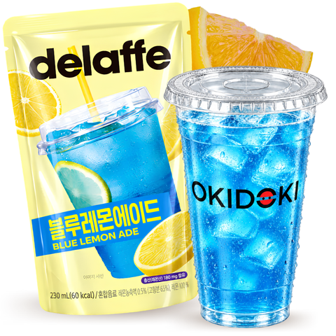 CU Delaffe Ade com sabor a limão azul 230ml