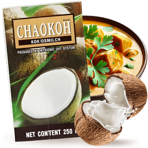 Leite de coco Chaokoh 18% de gordura 250ml