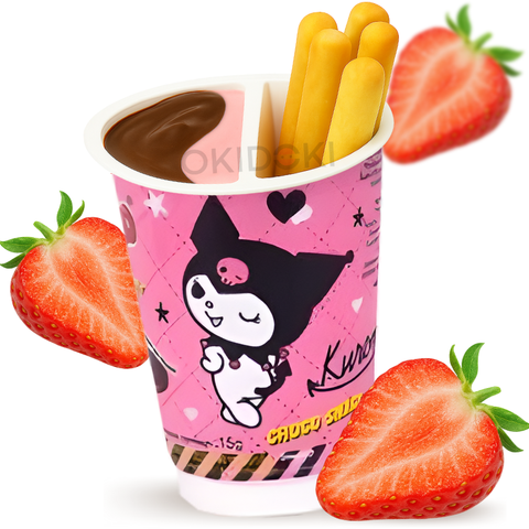 Cho Cho Sanrio Snack de Chocolate y Fresa Edición Limitada (Halal) 15g