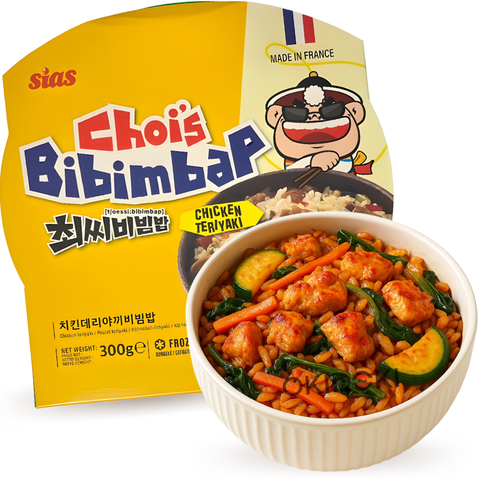 Choi's Bimbimbap Teriyaki Chicken Rice (Microwave) 300g