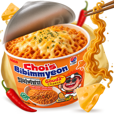 Choi’s Bowl Choi’s Ramen Sabor Queso Gouda Picante (Halal) 119g