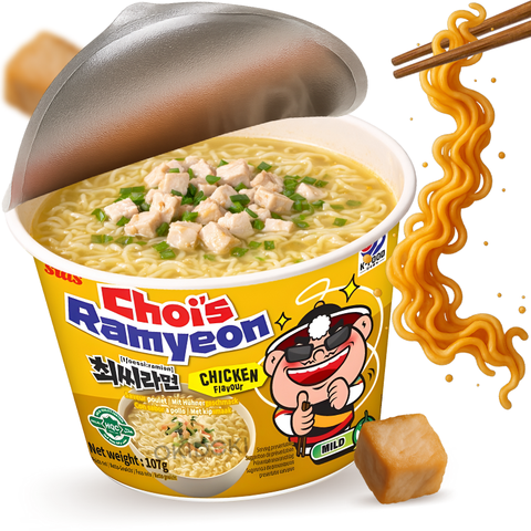 Choi's Bowl Ramen Sabor Pollo (Halal) 107g