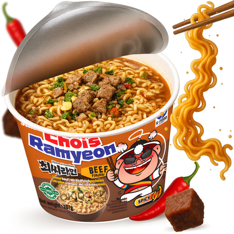 Choi's Bowl Ramen Sabor Ternera (Halal) 107g