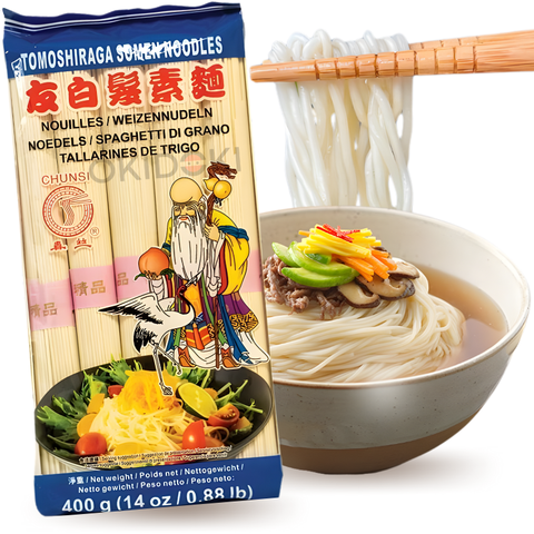 Massa de Trigo Fino Chunsi (Tomoshiraga Somen) 400g