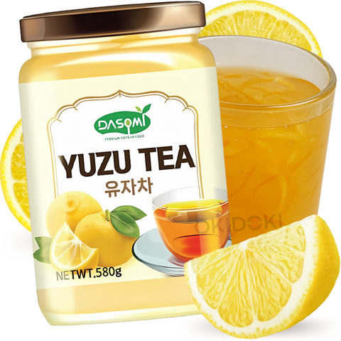 Dasomi Té de Yuzu Coreano en Mermelada 500g