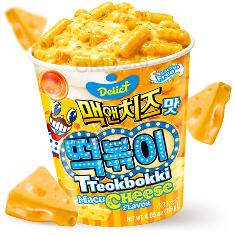 Delief Tteokbokki Instantáneo sabor Macarrones con Queso (Sin Lactosa) 115g