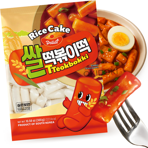 Delief Tteokbokki (Pastel De Arroz en Tiras) 300g