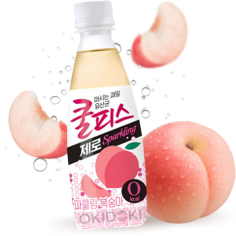 Dongwon Drink Coolpis Tok Zero Peach Flavor 340ml