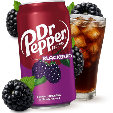 Dr. Pepper Blackberry Flavor 355ml