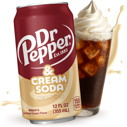 Dr. Pepper saveur crème 355ml