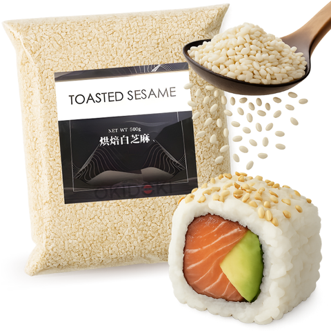 Emb Semillas de Sésamo Blanco Tostado 500g