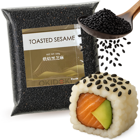 Emb Toasted Black Sesame Seeds 500g