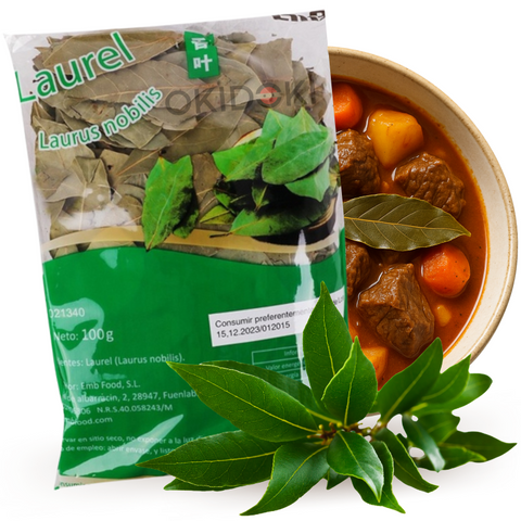 Emb Especias Hojas de Laurel 100g