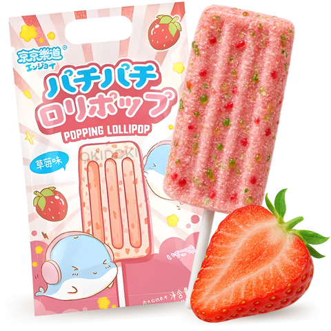 Ennjoi Piruleta Explosiva Sabor Fresa 72g