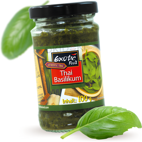 Manjericão tailandês picado Exotic Food 100g