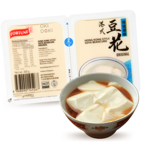 Fortune Pudin de Soja Estilo Hong Kong Original 300g