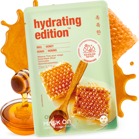 Mask On Mascarilla Facial con Miel Hydrating 1pc