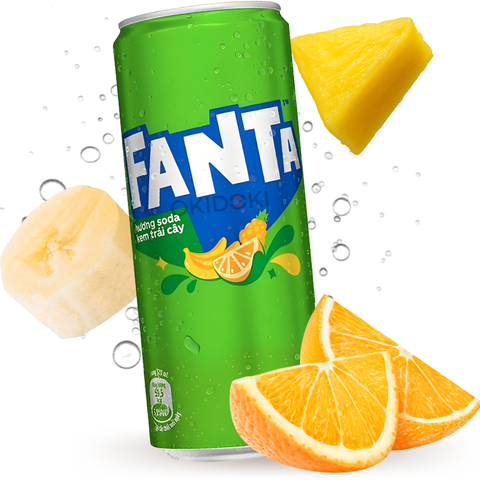 Fanta Refresco Sabor Crema de Frutas 320ml