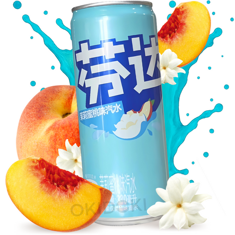 Fanta sabor Jazmín y Melocotón 330ml