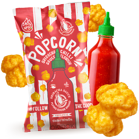 Flying Goose Sriracha Chilli Flavoured Popcorn 80g