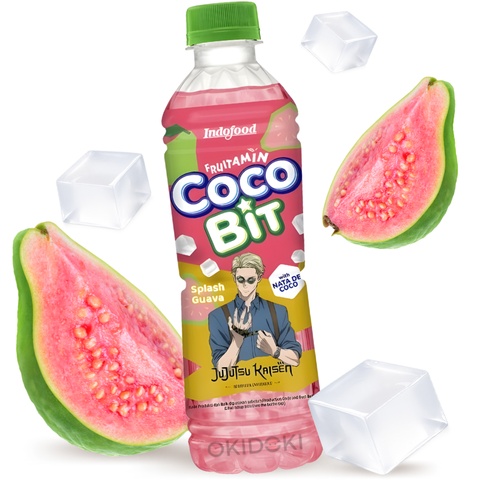 Fruitamin (Jujutsu Kaisen) Bebida de Guayaba con Nata de Coco (Halal) 350ml