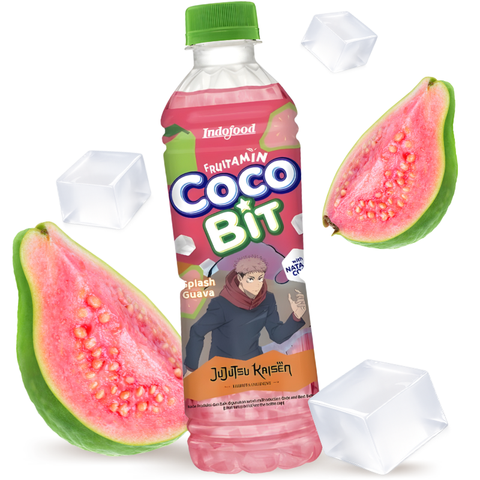 Fruitamin (Jujutsu Kaisen) Bebida de Guayaba con Nata de Coco (Halal) 350ml