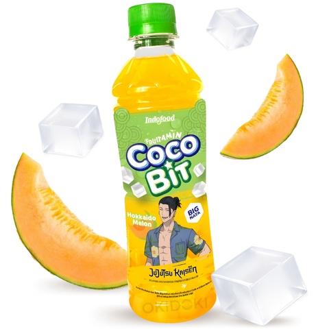 Fruitamin (Jujutsu Kaisen) Bebida de Melón Hokkaido con Nata de Coco (Halal) 350ml