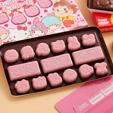 Fujiya Sanrio Chocolate de Fresa 43g