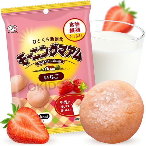 Fujiya Galleta Suave Sabor Fresa 50g