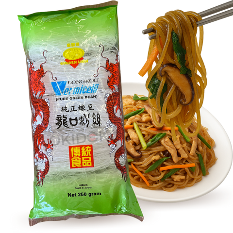 GL Longkou Fideos Cristal Vermicelli de Frijol Mungo 250g