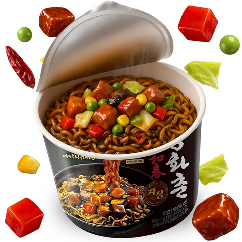 GS Youus Bowl Fideos Jjajang Gonghwachun 160g