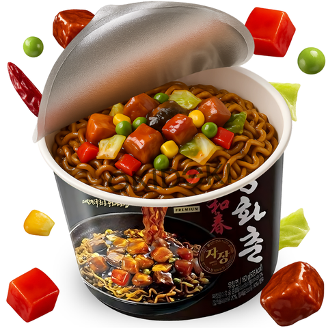 GS Youus Bowl Fideos Jjajang Gonghwachun 160g