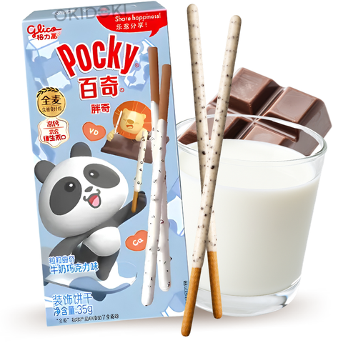 Glico Pocky Biscuit Sticks Panda Sabor Leche y Chocolate 35g