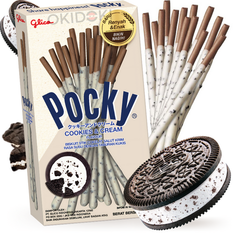 Glico Pocky Oreo Cookies &amp; Cream (Halal) 40g