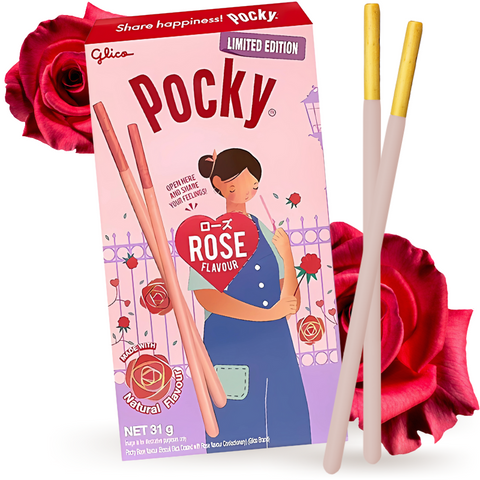 Glico Pocky Sticks Natural Rosé Flavor 31g
