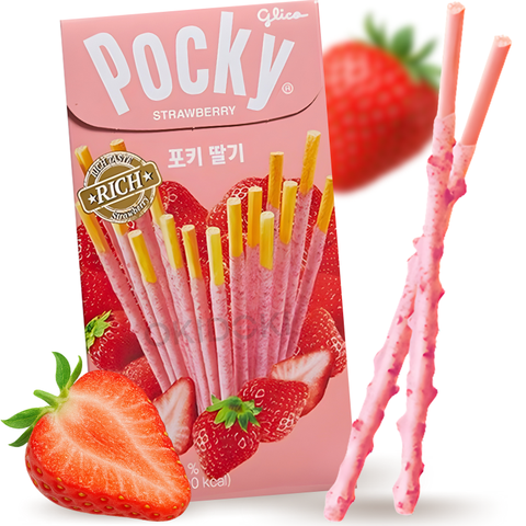 Glico Pocky Strawberry Flavor 41g