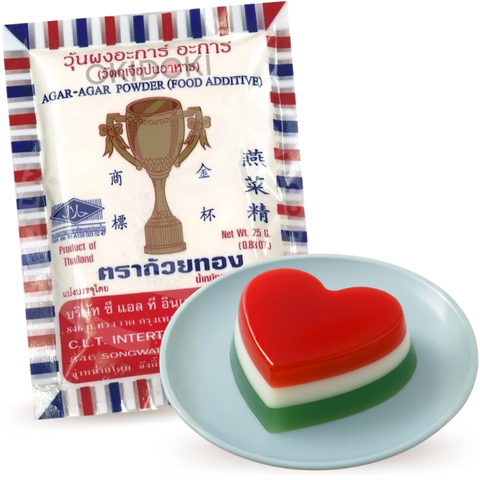 Gold Cup witte agar-agarpoeder (halal) 25 g