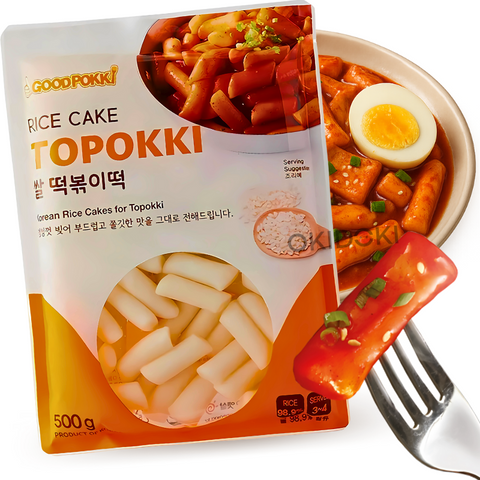 Goodpokki Pastel de Arroz para Tteokbokki 500g