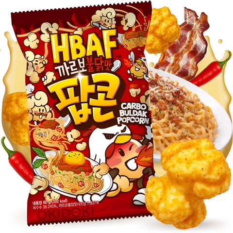 HBAF Palomitas Sabor Buldak Picante Carbonara 80g