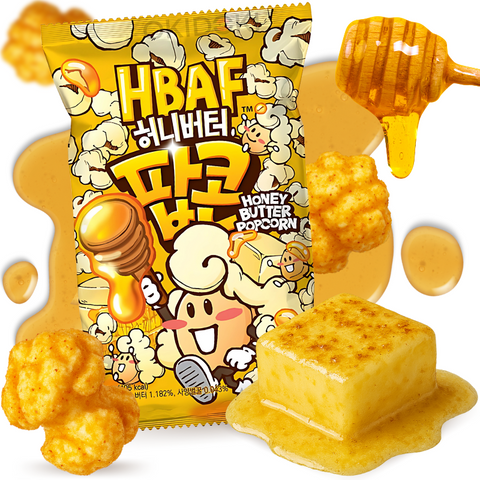 HBAF Honey and Butter Flavor Popcorn 80g