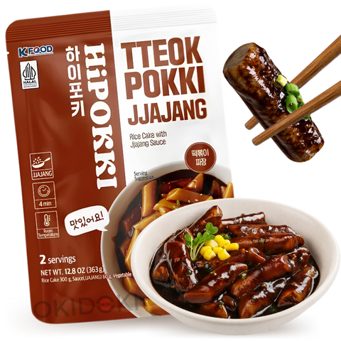 HYHS Hipokki Bag Tteokbokki Sabor Jjajang 2 Raciones (Halal) 240g