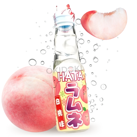 Hata Ramune Pêssego Japonês 200ml