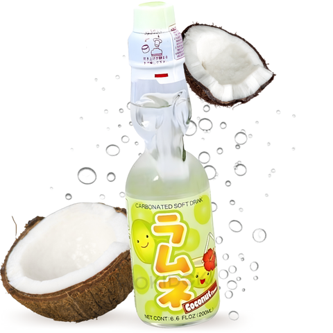 Hata Ramune Japones sabor Coco 200ml