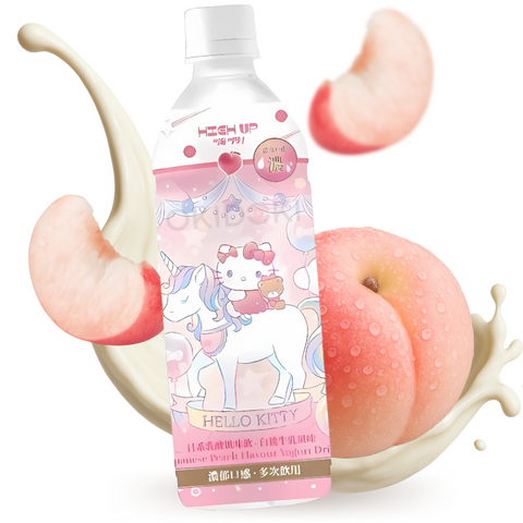 High Up Hello Kitty Bebida de Yogur sabor Melocotón 500ml